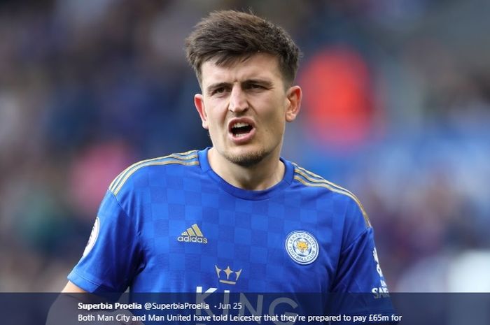 Bek tengah Leicester City, Harry Maguire