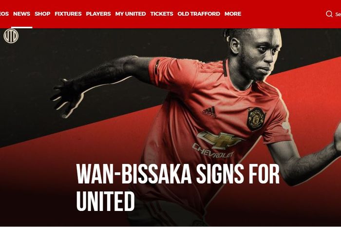 Bek kanan Manchester United yang terbaru, Aaron Wan-Bissaka