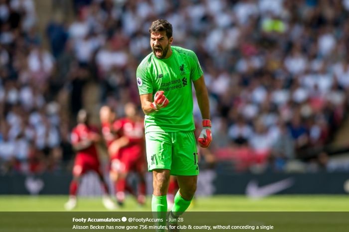 Kiper Liverpool, Alisson Becker