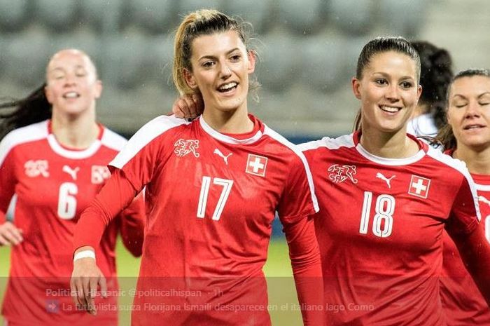 Florijana Ismaili (17) saat membela timnas putri Swiss.