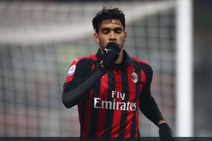 Gelandang serang AC Milan, Lucas Paqueta