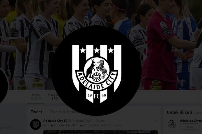 Logo klub NPL South Australia, Adelaide City FC.