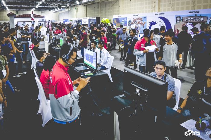 Suasana BEKRAF Game Prime 2018.