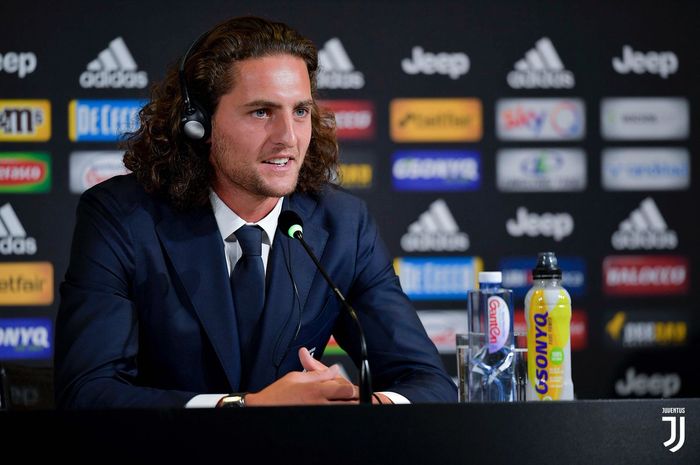 Adrien Rabiot diperkenalkan sebagai pemain baru Juventus, Selasa (2/7/2019).