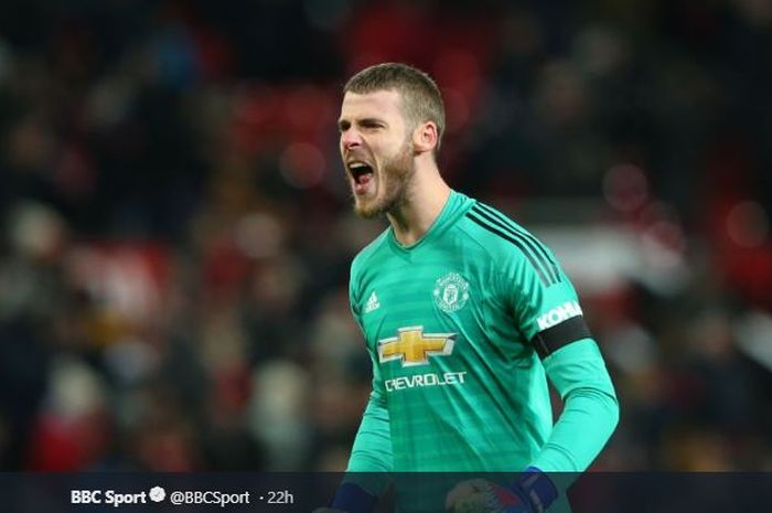 Kiper Manchester United dan timnas Spanyol, David de Gea.