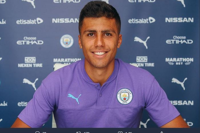 Pemain Manchester City, Rodrigo Hernandez Cascante