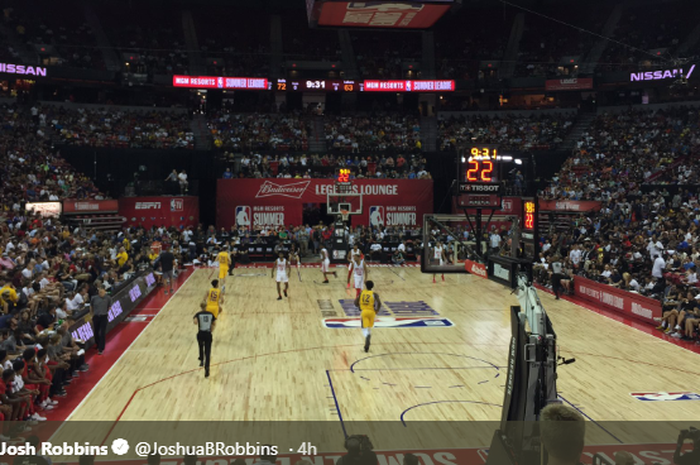 Arena Thomas &amp; Mack Center di University of Nevada, Las Vegas, di Las Vegas, Amerika Serikat.