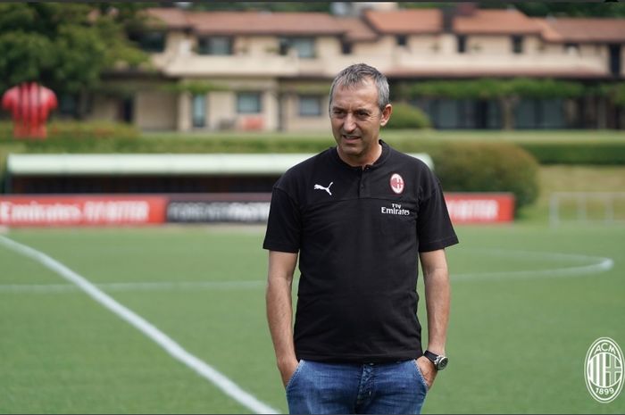 Pelatih anyar AC Milan, Marco Giampaolo.