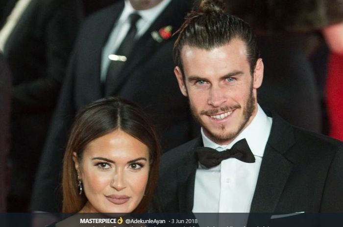 Winger Real Madrid, Gareth Bale, dan kekasihnya Emma Rhys-Jones