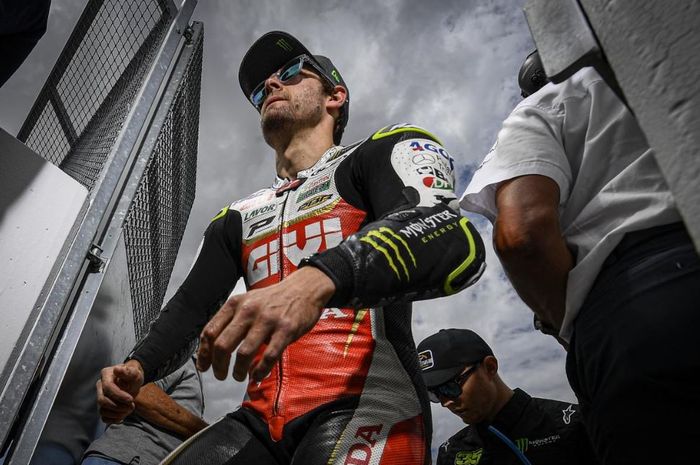 Pembalap LCR Honda, Cal Crutchlow saat melakoni seri MotoGP Jerman 2019