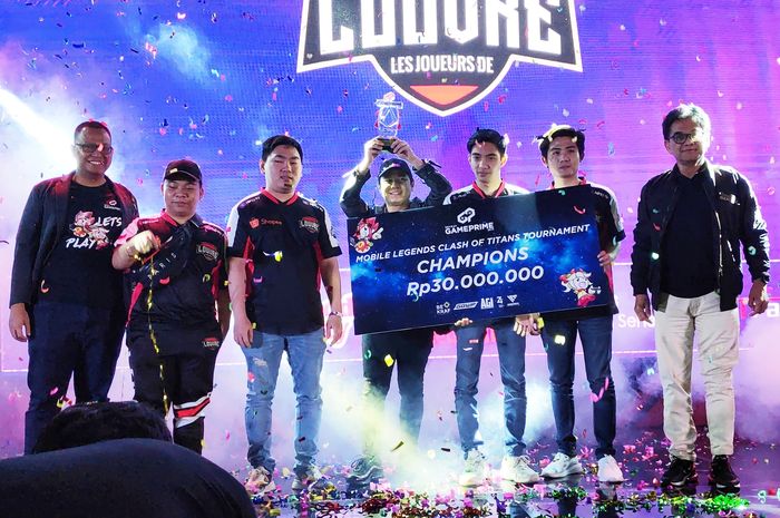 Louvre eSports raih juara 1 Clash of Titans di BEKRAF Game Prime 2019