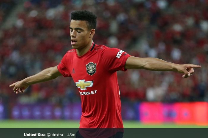 Pemain muda berbakat Manchester United, Mason Greenwood.