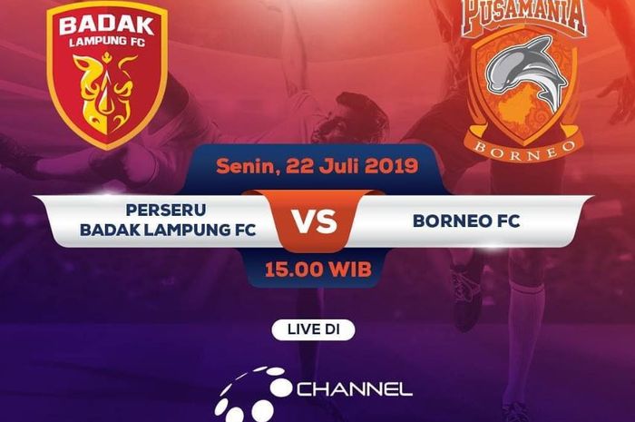 Perseru Badak Lampung FC vs Borneo FC