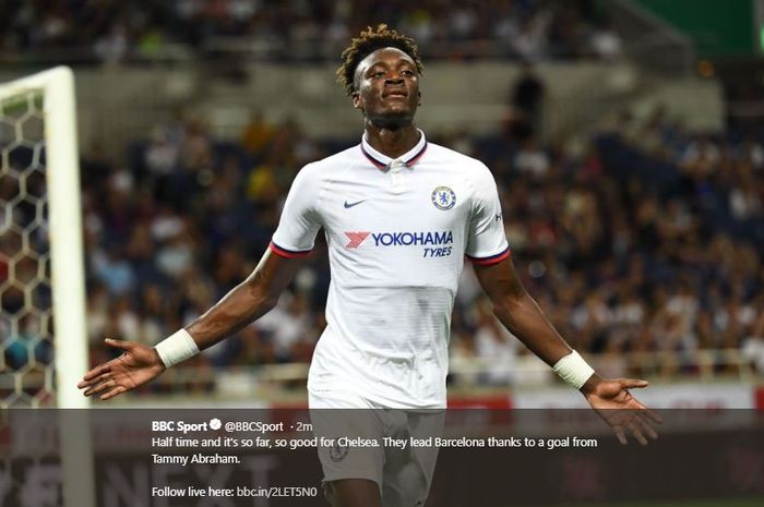 Penyerang Chelsea, Tammy Abraham.