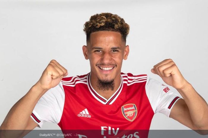 Arsenal resmi mendapatkan bek tengah Saint-Etienne, William Saliba.