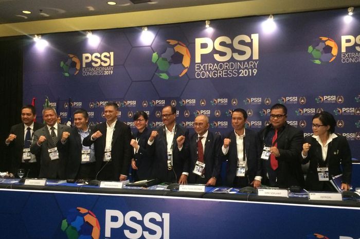 Kongres PSSI digelar di Hotel Mercure, Ancol, Jakarta Utara, Sabtu (27/7/2019).