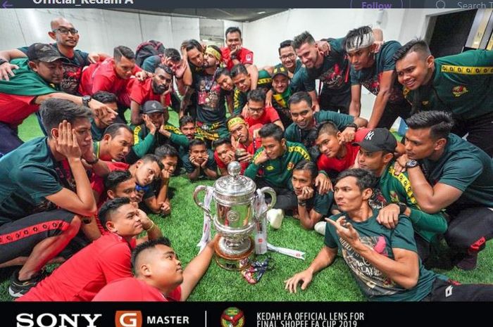 Kedah FA menjuarai Piala FA Malaysia 2019.