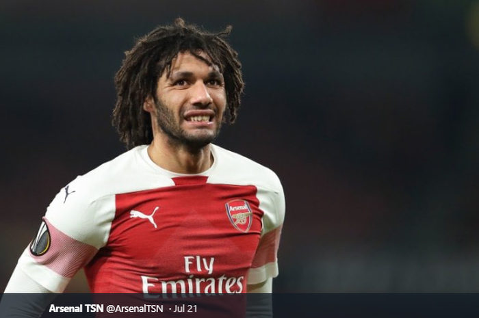 Pemain Arsenal, Mohamed Elneny.