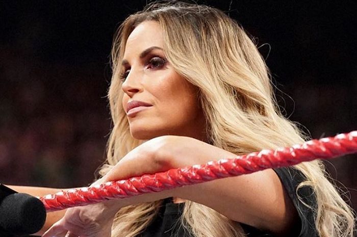 Pegulat wanita legendaris WWE, Trish Stratus, dijadwalkan kembali beraksi di ring gulat pada ajang WWE SummerSlam 2019 (11/8/2019)