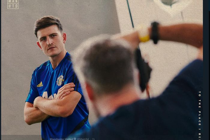 Harry Maguire direkrut Manchester United dari Leicester City, 5 Agustus 2019.