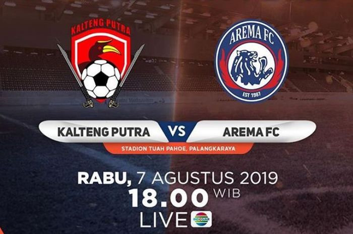 Kalteng Putra Vs Arema FC