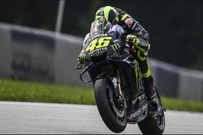 Valentino Rossi (Monster Energy Yamaha) akan memulai balapan MotoGP Austria 2019, Minggu (11/8/2019), dari peringkat kesepuluh.