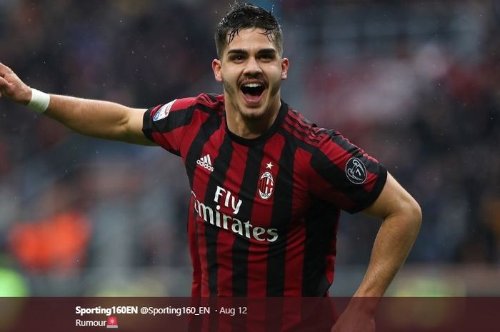 Striker AC Milan, Andre Silva, yang dikabarkan bakal segera dilepas pada bursa transfer musim panas ini.