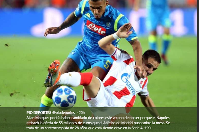 pemain napoli, allan