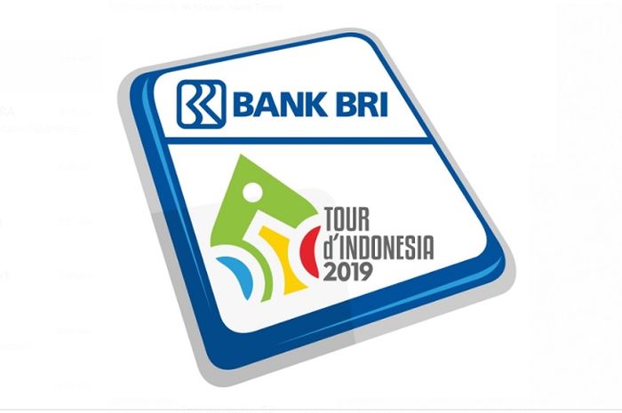 Logo event balap sepeda Tour d'Indonesia 2019