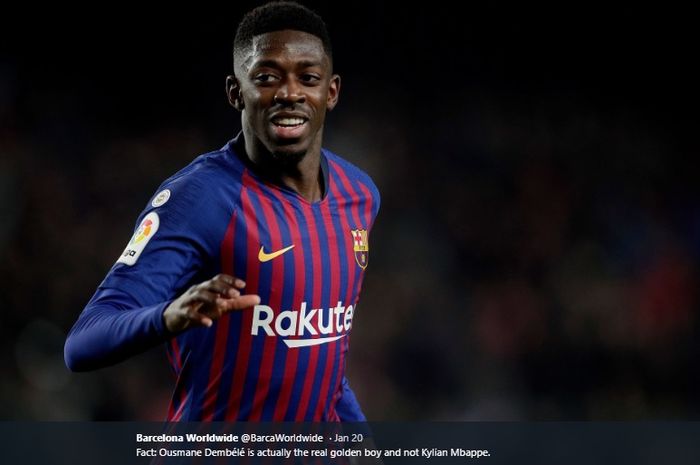 Winger Barcelona, Ousmane Dembele.