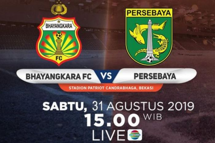 Bhayangkara FC vs Persebaya Surabaya