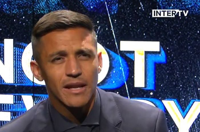 Penyerang Inter Milan, Alexis Sanchez.