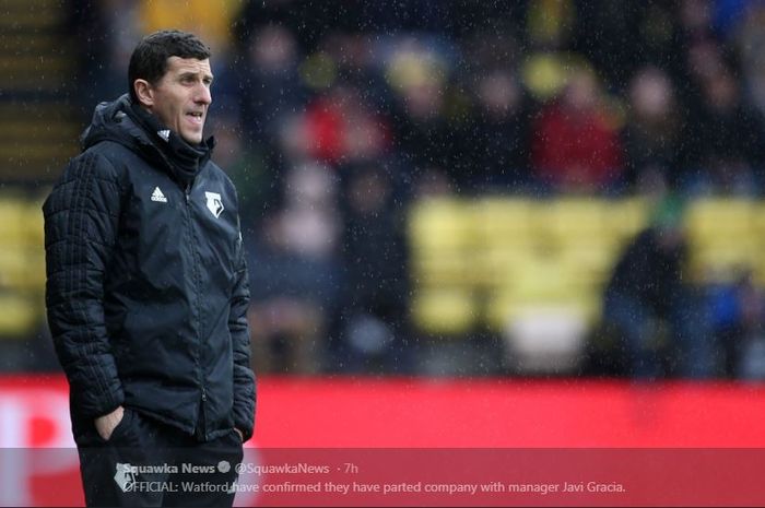 Javi Gracia, dipecat Watford.