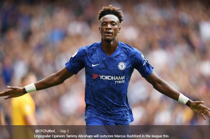 Penyerang muda Chelsea, Tammy Abraham.