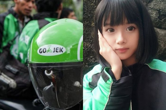 Berparas Imut Bak Anak SD, Selebgram Ini Bikin Heboh Saat Berfoto Pakai Jaket Driver Ojol