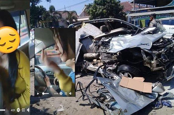 Korban kecelakaan mobil Innova vs Bus Mira di Nganjuk sempat ambil video sebelum kecelakaan