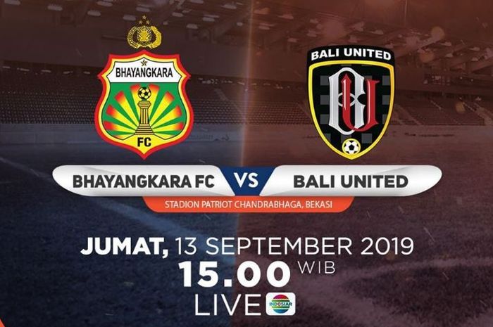 Bhayangkara FC vs Bali United