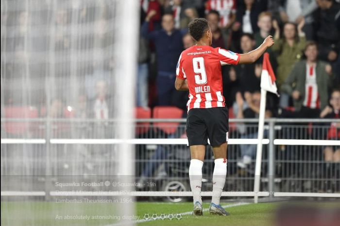 Penyerang PSV Eindhoven, Donyell Malen.