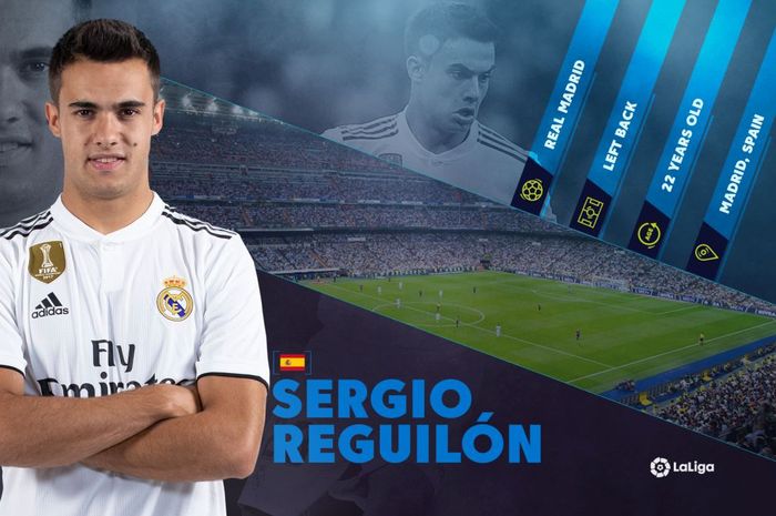 Bek muda Real Madrid, Sergio Reguilon.