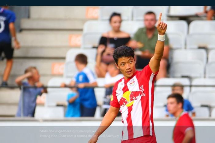 Penyerang Red Bull Salzburg asal Korea Selatan, Hwang Hee-chan.