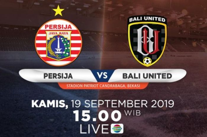 Persija Jakarta vs Bali United