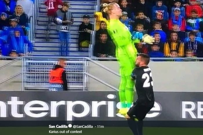 Kiper Besiktas yang dipinjam dari Liverpool, Loris Karius, kembali membuat blunder fatal untuk timnya pada laga perdana Liga Europa 2019-2020.