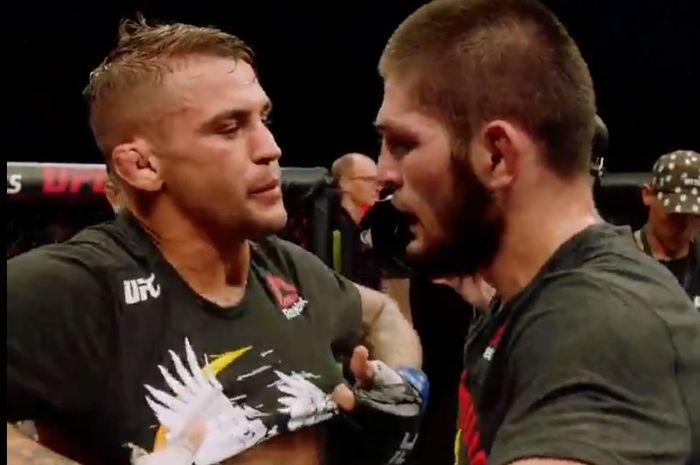 Pernah berhadapan dengan Dustin Poirier, Khabib Nurmagomedov tahu jagoan yang satu ini tidak boleh diremehkan saudara seperguruannya, Islam Makhachev.