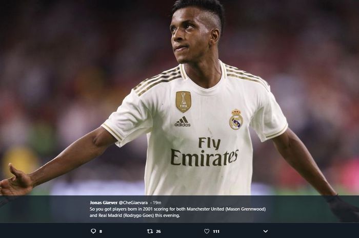 Pemain muda Brasil, Rodrygo