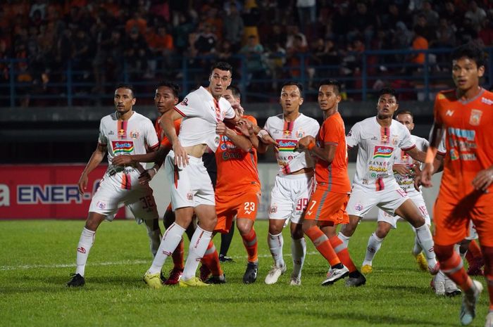 Borneo FC Vs Persija Jakarta pada pekan ke-21 Liga 1 2019 di Stadion Segiri, Samarinda, Jumat (27/9/2019).