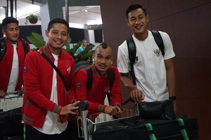 Timnas Indonesia berangkat ke UEA.