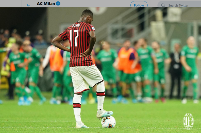 Pemain AC Milan, Rafael Leao.