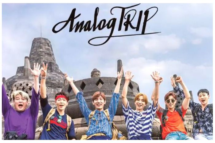 TVXQ dan Super Junior liburan di Candi Borobudur  