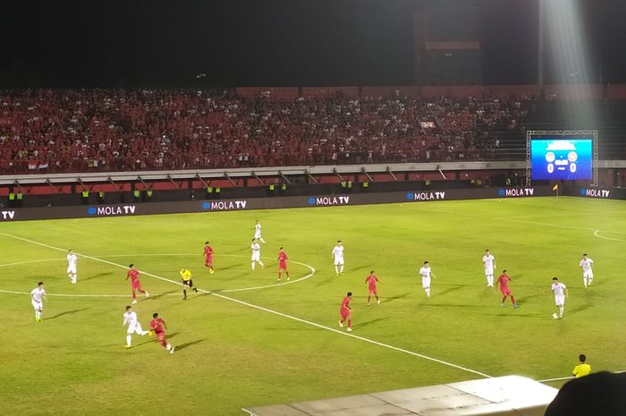 Pertandingan Indonesia vs Vietnam di Kualifikasi Piala Dunia 2022 zona Asia, Selasa (15/10/2019) di Gianyar.