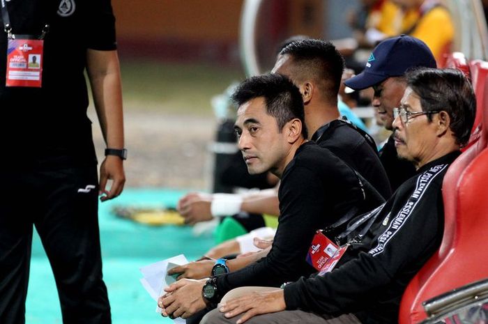 Pelatih PSS Sleman, Seto Nurdiantoro.